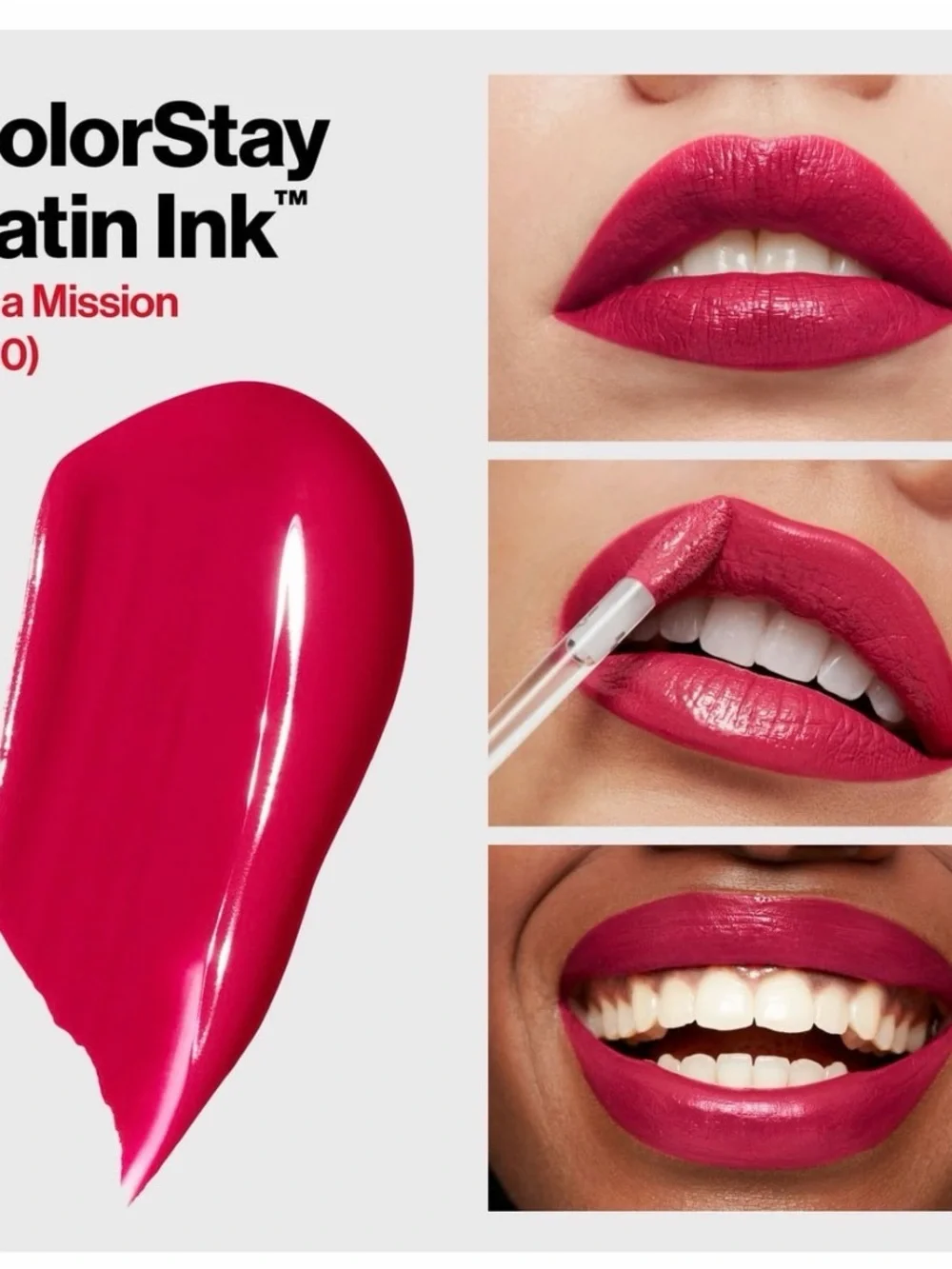 NWT Revlon ColorStay Satin Ink Liquid Lipstick - Color 010 Your Majesty
